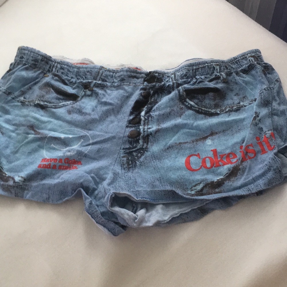 Coke pajama shorts